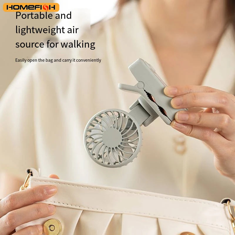 CowLost | product_id-homefish-usb-rechargeable-mini-clip-fan-portable-sunshade-cooling-fan-for-outdoor-travel-live-streaming |2