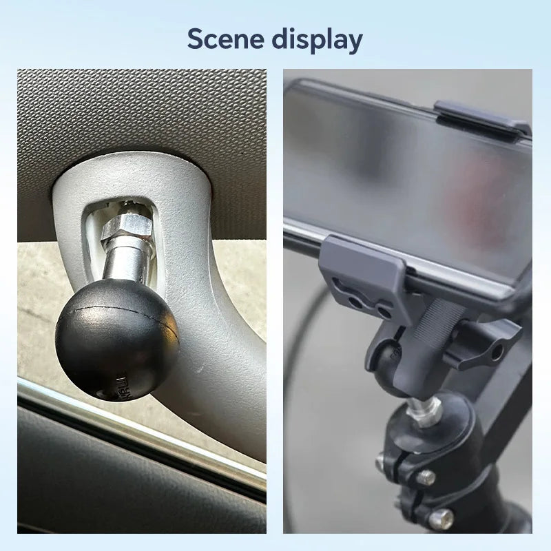 CowLost | product_id-fanaue-car-a-pillar-m6-screw-ball-head-base-with-25mm-extension-rod-non-slip-mobile-phone-holder-accessory |5