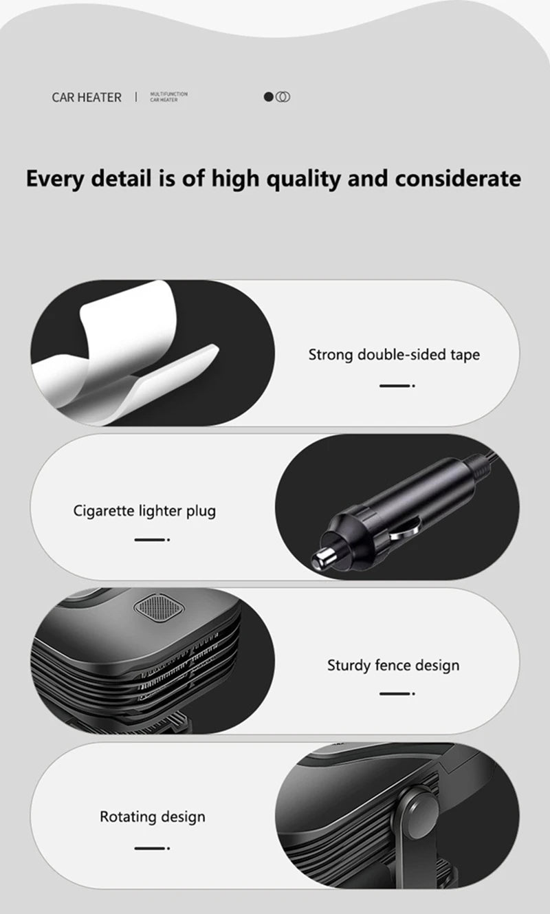 CowLost | product_id-2-in-1-12v-200w-portable-car-heater-360-rotating-windshield-defroster |15