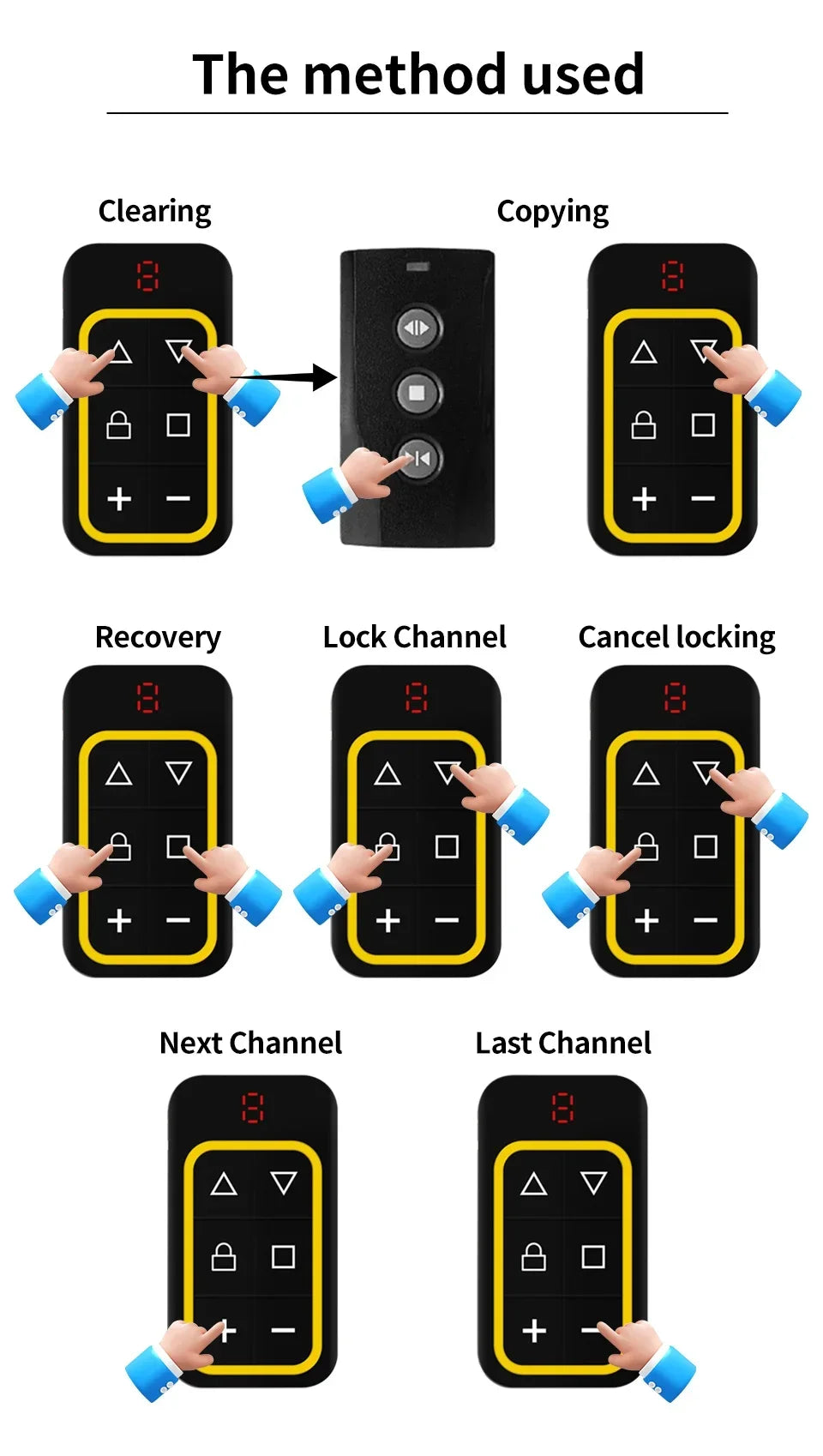 CowLost | product_id-ggbee-8-in-1-universal-rechargeable-garage-door-remote-300-915mhz-multi-frequency-key-duplicator |14
