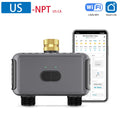 Bluetooth WiFi 2-Way Irrigation Water Timer 3/4" Brass Inlet Garden Watering Device