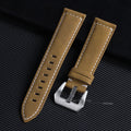 Vintage Cowhide Watchband Matte Leather Strap 18-24mm for Men & Women