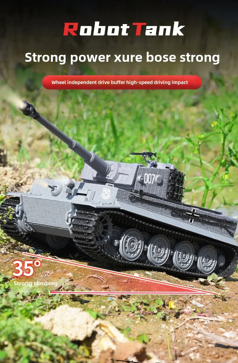 CowLost | intercom-accessories-taigen-1-24-rc-tiger-i-battle-tank-radio-control-toy |14