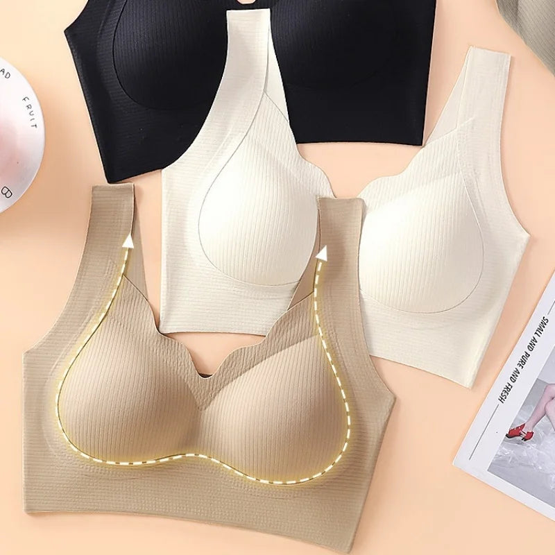 CowLost | product_id-seamless-wire-free-push-up-bra-with-removable-pads-and-wide-straps-m-xxl |7