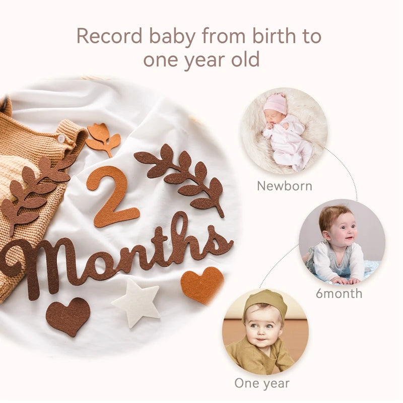 CowLost | baby-transport-accessories-felt-newborn-photography-milestone-props-0-12-months |4