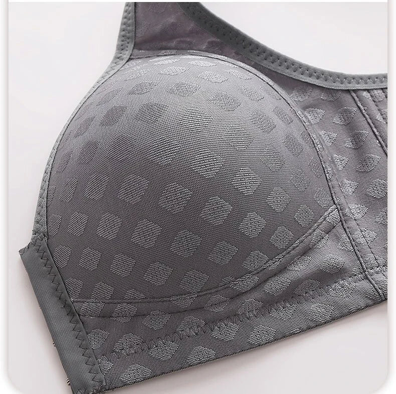 CowLost | product_id-fallsweet-plus-size-plaid-seamless-wireless-front-closure-push-up-bra |15