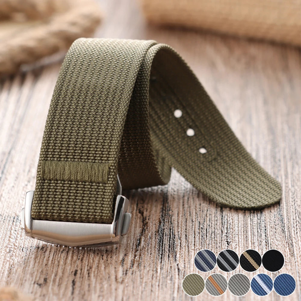 CowLost | bracelets-product_id-20mm-22mm-waterproof-nylon-watchband-for-omega-seiko-tudor-with-folding-buckle |1