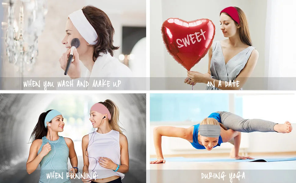 CowLost | women-headband-turban-solid-color-elastic-hair-bands |13