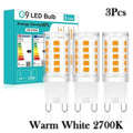 CowLost | product_id-3-8-pack-g9-3w-220v-warm-white-2700k-non-dimmable-led-corn-bulb-for-chandelier-replace-33w-halogen |14