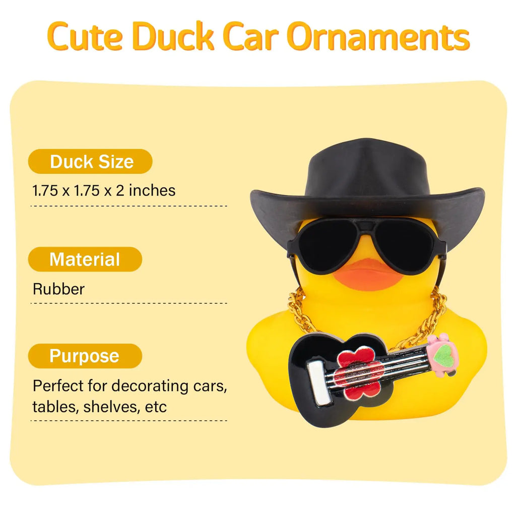 CowLost | product_id-car-dashboard-rubber-duck-with-cowboy-hat-cute-gag-ornament |2