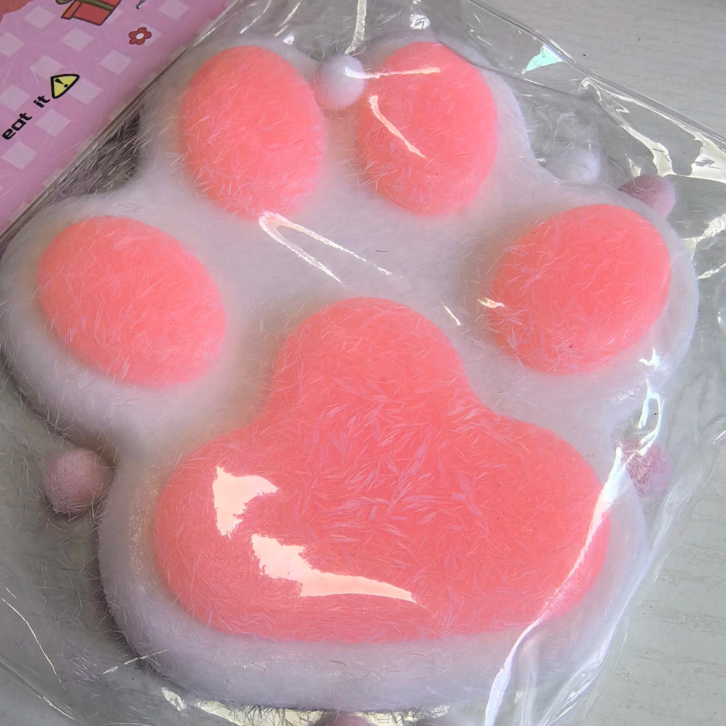14cm Large Cat Paw Squishy Fidget Stress Relief Toy Slow Rebound Decompression Pinch Squeeze