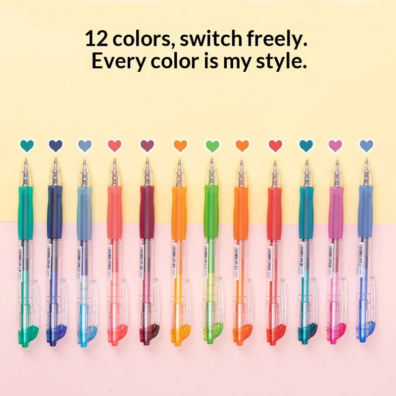 CowLost | product_id-deli-24-color-gel-pens-set-12-vibrant-colors-smooth-skip-free-ink-for-writing-coloring-and-projects |2