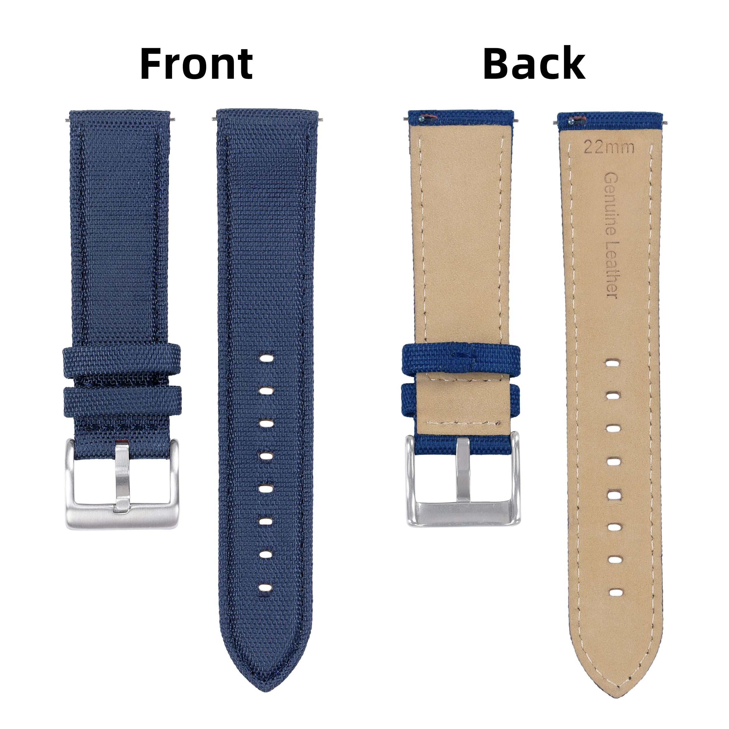 CowLost | product_id-20-22mm-genuine-leather-nylon-quick-release-watch-strap-for-rolex-seiko-huawei |7