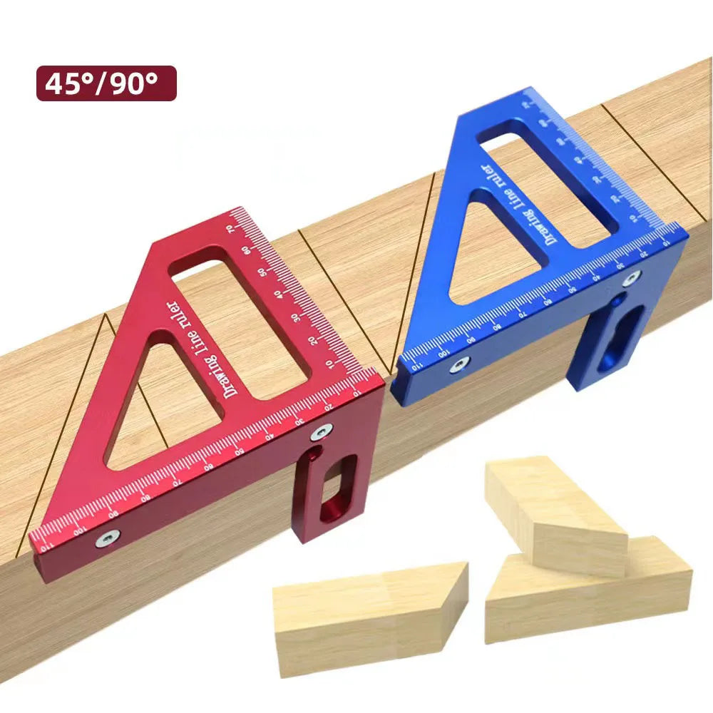 CowLost | product_id-aluminum-woodworking-protractor-miter-triangle-ruler-high-precision-measuring-tool |1