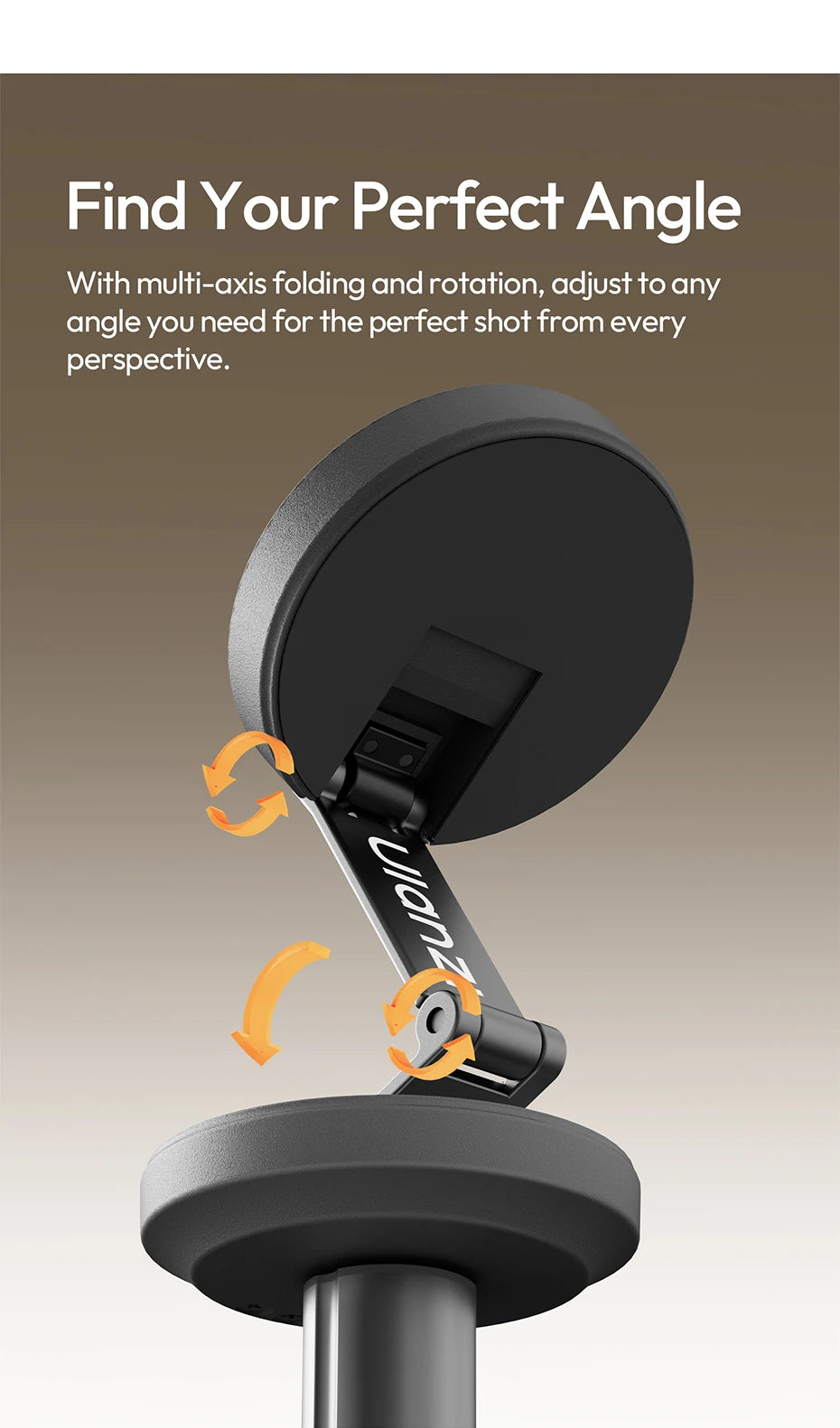 CowLost | ulanzi-mt-85-automatic-phone-tripod-magsafe-selfie-stick-for-iphone-17-16-15 |19