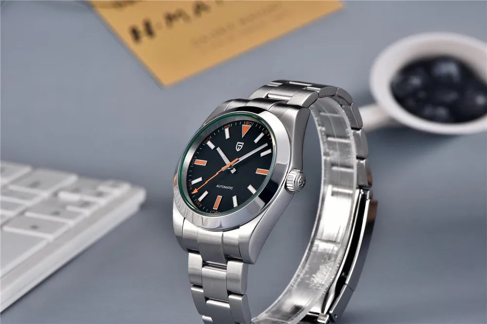 CowLost | pagani-design-green-glass-mens-mechanical-watches-luxury-sapphire-automatic-watch |17