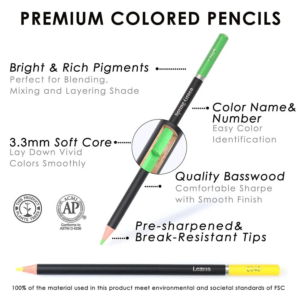 CowLost | art-pencils-product_id-kalour-oil-colored-pencils-set-50-300-pcs-professional-drawing-art-supplies |113