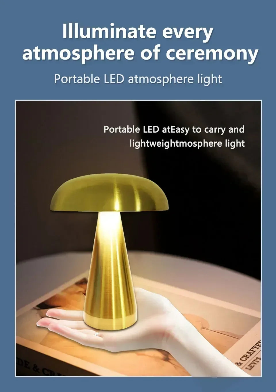 CowLost | product_id-retro-mushroom-led-touch-sensor-rechargeable-table-lamp-for-bedroom-bar |11