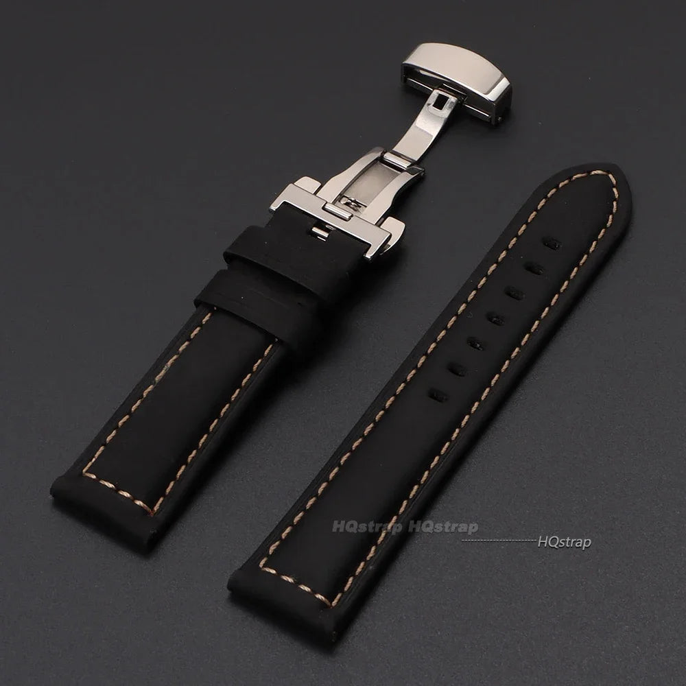 CowLost | watch-bands-product_id-genuine-calfskin-leather-watchbands-with-butterfly-buckle-20-26mm-replacement-strap |9