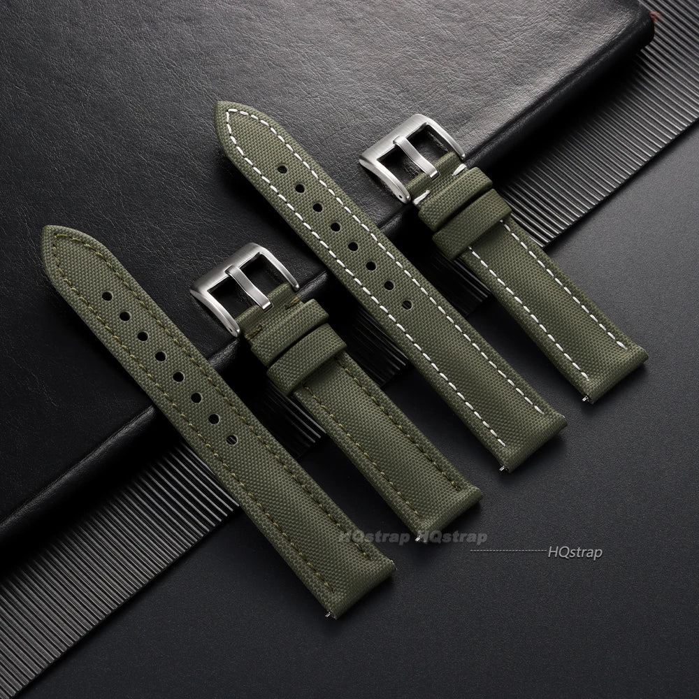 CowLost | bracelets-product_id-premium-waterproof-sailcloth-nylon-watch-strap-18-22mm-quick-release-bracelet |4