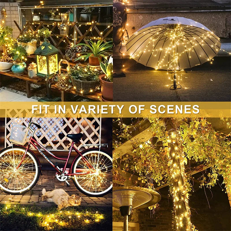 CowLost | product_id-32m-solar-powered-waterproof-led-fairy-lights-for-outdoor-garden-christmas-wedding-party-decor |16