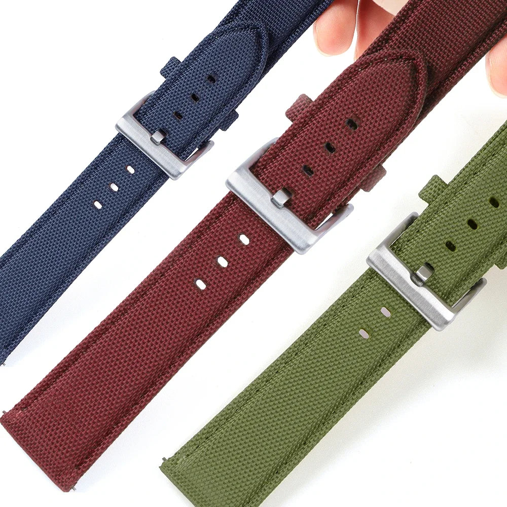 CowLost | product_id-20-22mm-genuine-leather-nylon-quick-release-watch-strap-for-rolex-seiko-huawei |19