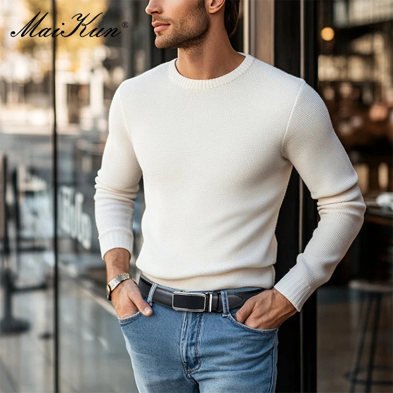 CowLost | maikun-leather-ratchet-belt-for-men |6