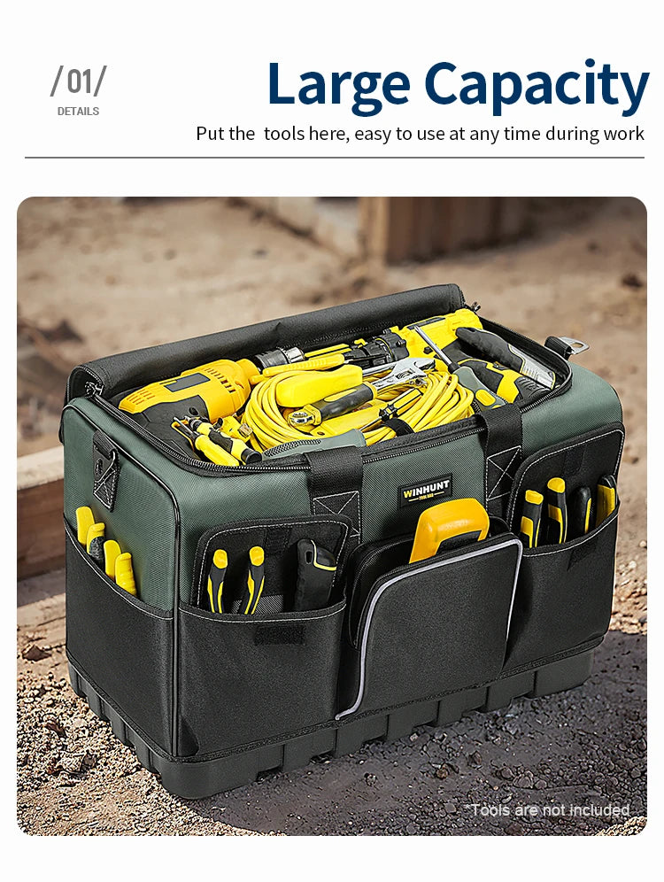 CowLost | product_id-winhunt-18-20-wide-mouth-tool-bag-with-hard-molded-base-and-adjustable-shoulder-strap |8