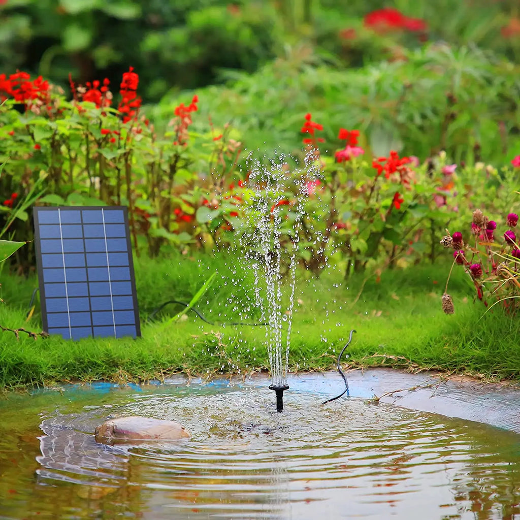 CowLost | product_id-2-5w-solar-water-pump-fountain-with-6-nozzles-and-4ft-pipe-for-garden-pond-bird-bath |2