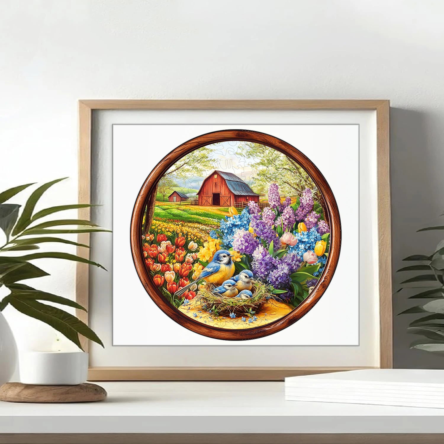 CowLost | product_id-adult-wooden-3d-garden-bird-nest-puzzle-with-ecological-scenery |2