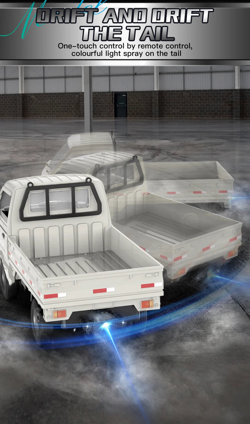 CowLost | fencing-barriers-kf21-1-16-remote-control-drift-and-climbing-truck-with-led-lights |10
