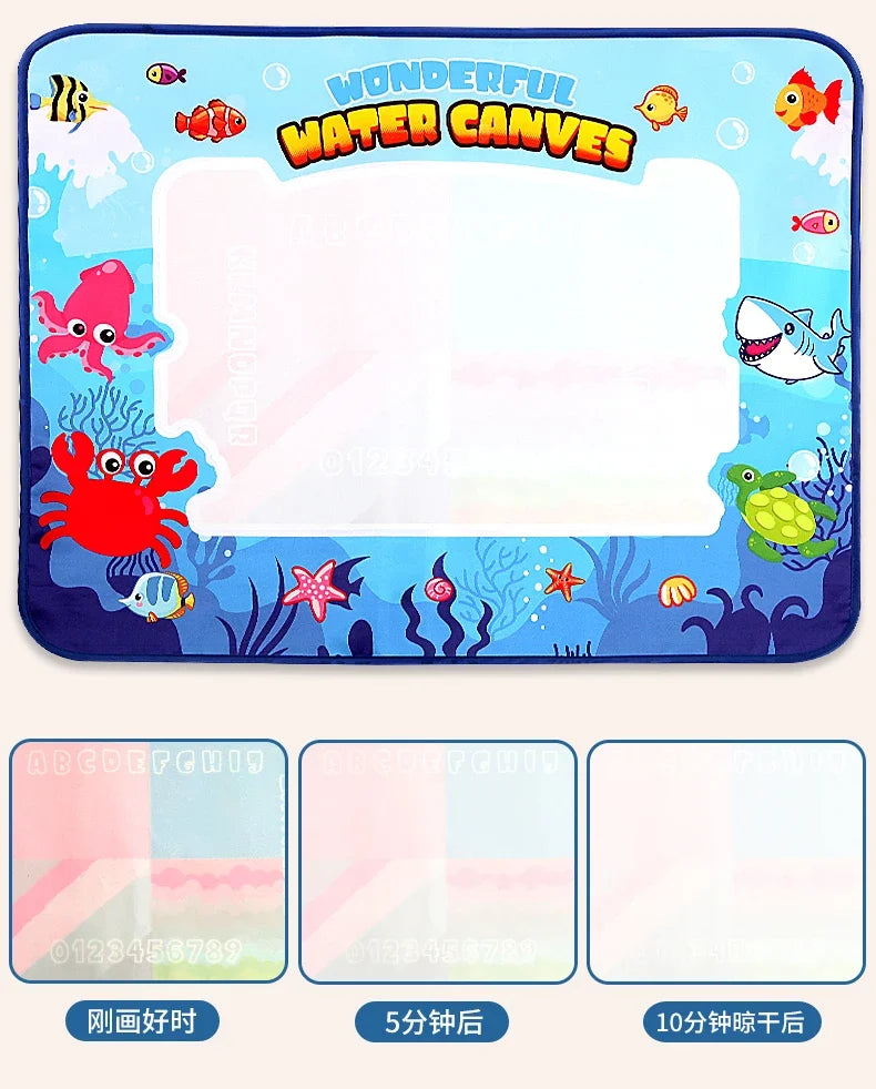 CowLost | product_id-150x100cm-magic-water-canvas-reusable-drawing-board-kids-toy-gift |16