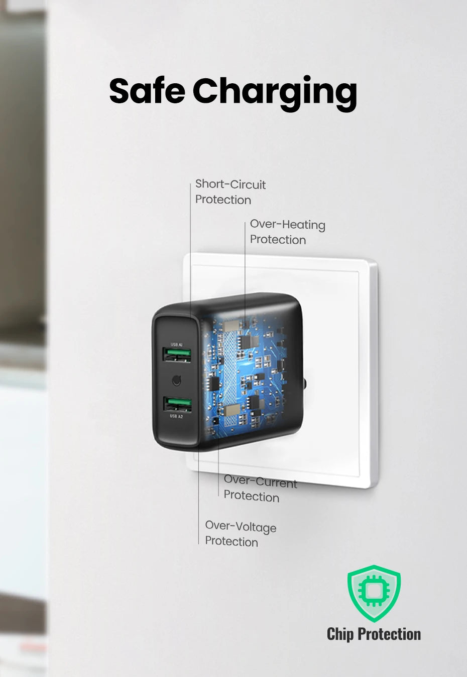 CowLost | ugreen-usb-charger-quick-charge-3-0-36w-fast-charger |11
