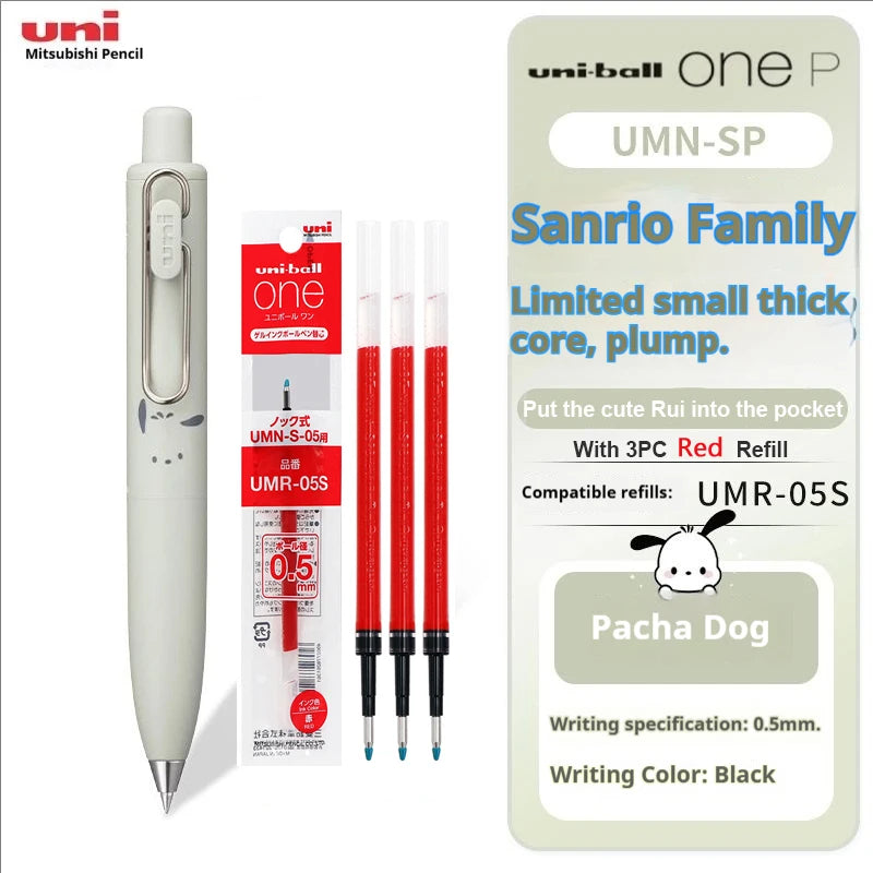 CowLost | product_id-uni-ball-one-sanrio-mini-pocket-gel-pen-0-5mm-black-pochacco |45