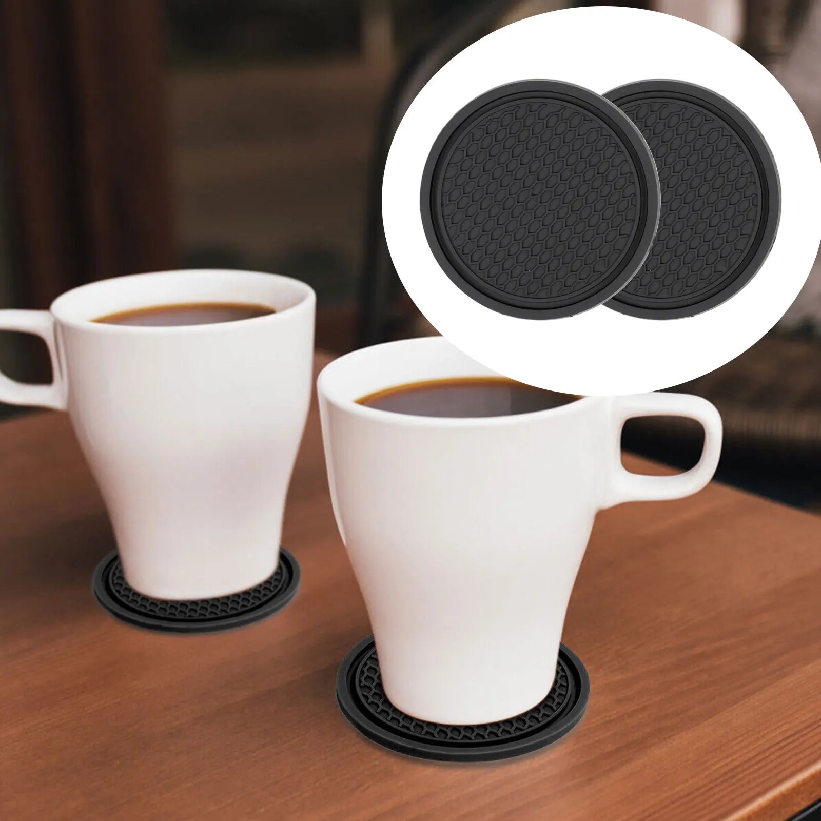CowLost | 2pcs-universal-black-car-auto-cup-holder |12
