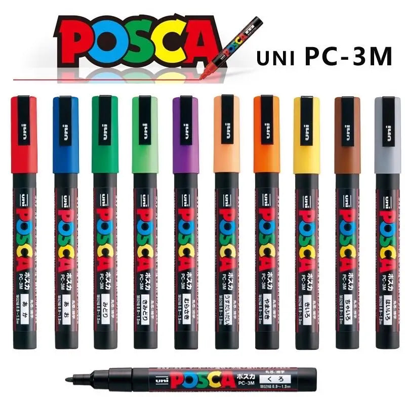 CowLost | product_id-uni-posca-pc-3m-acrylic-paint-marker-pen-for-diy-graffiti-and-craftwork |1