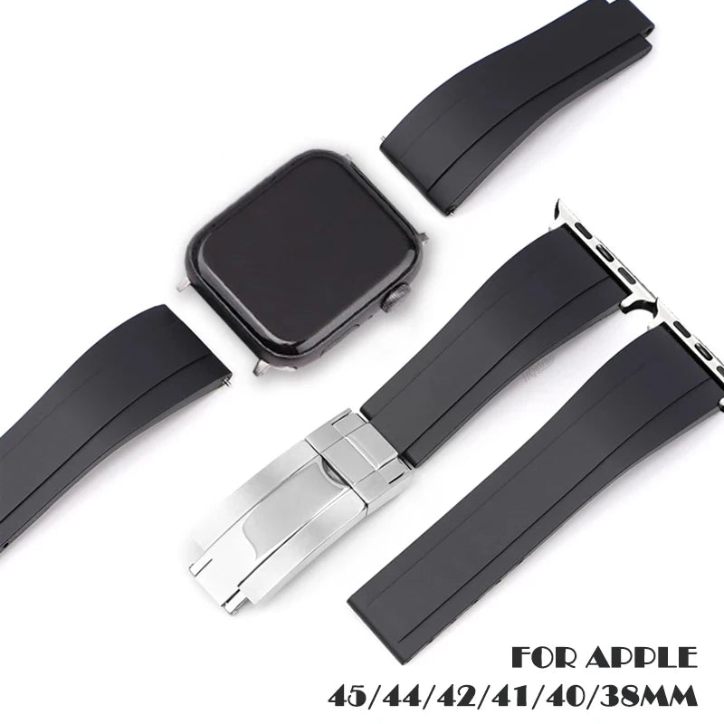 CowLost | product_id-luxury-silicone-watch-band-for-apple-watch-38-45mm-compatible-with-series-3-8-se |1
