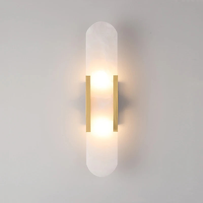 CowLost | product_id-golden-marble-wall-lamp-with-g4-socket-for-living-room-bedroom-staircase-sconce |2