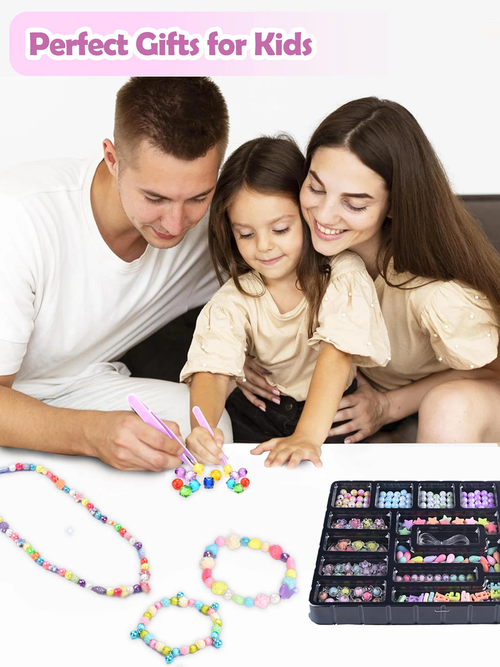CowLost | product_id-diy-handmade-beaded-toy-set-for-bracelets-necklaces-gifts-for-girls |11