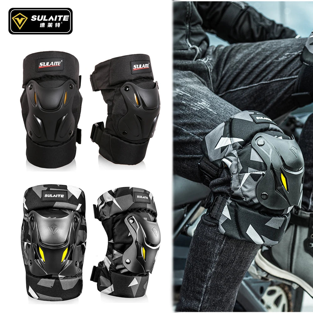 1 Pair Motorcycle Knee Shin Guard Pads