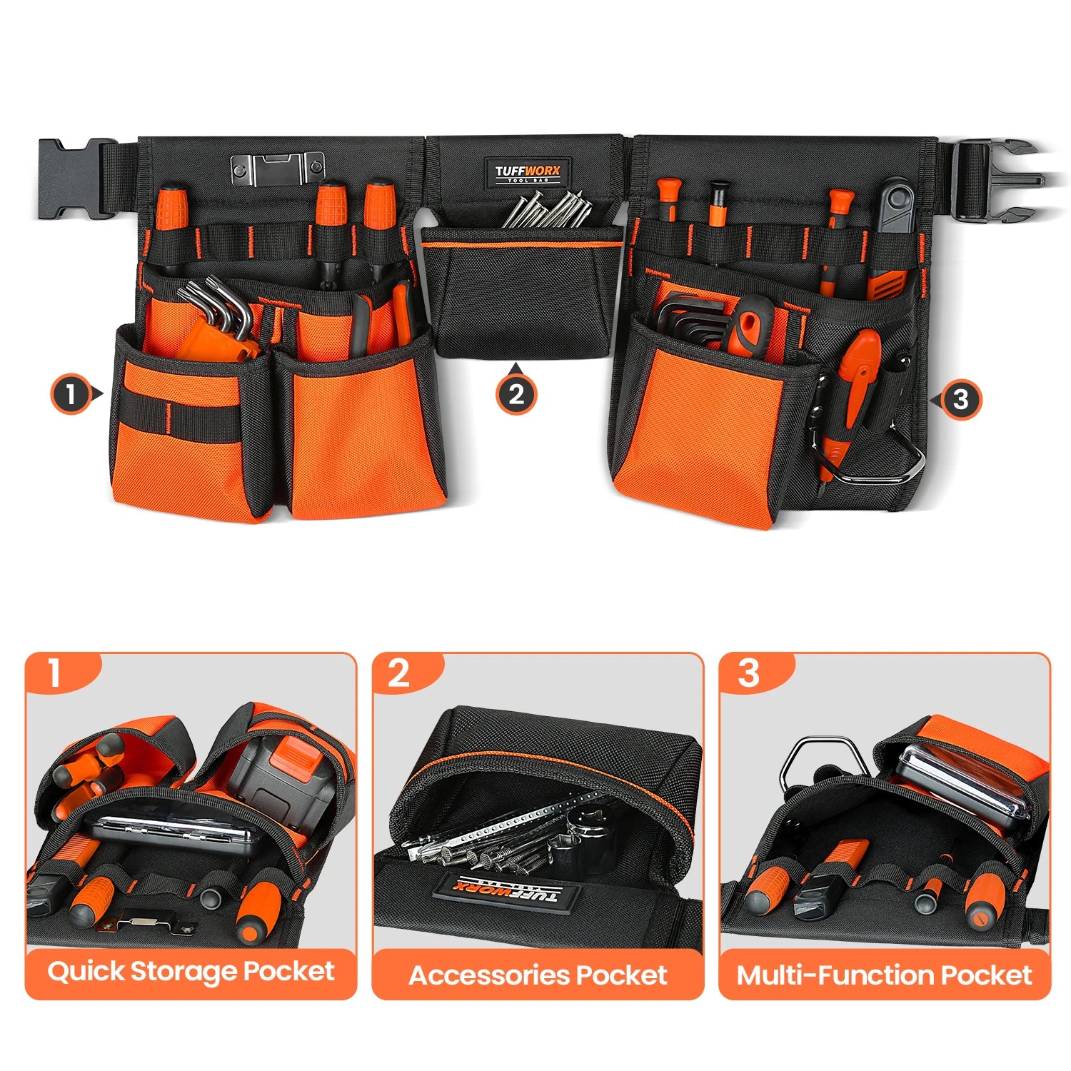 CowLost | product_id-adjustable-tool-belt-for-men-nail-holster-utility-waist-holder-for-contractors-and-mechanics |4