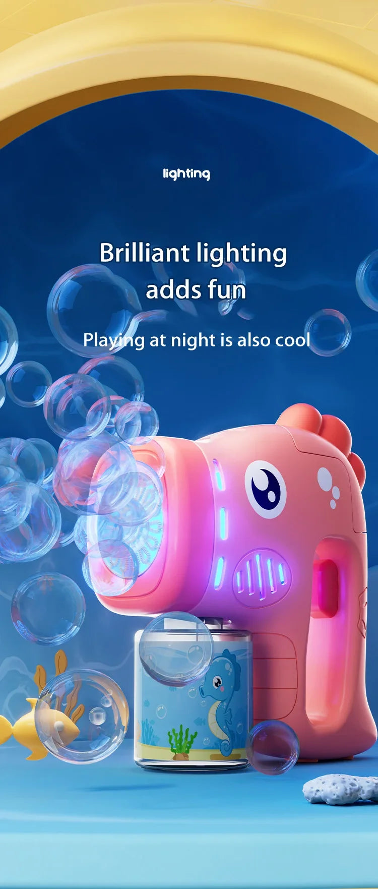 CowLost | product_id-haima-fully-automatic-handheld-bubble-machine-toy-for-kids-outdoor-no-battery |12