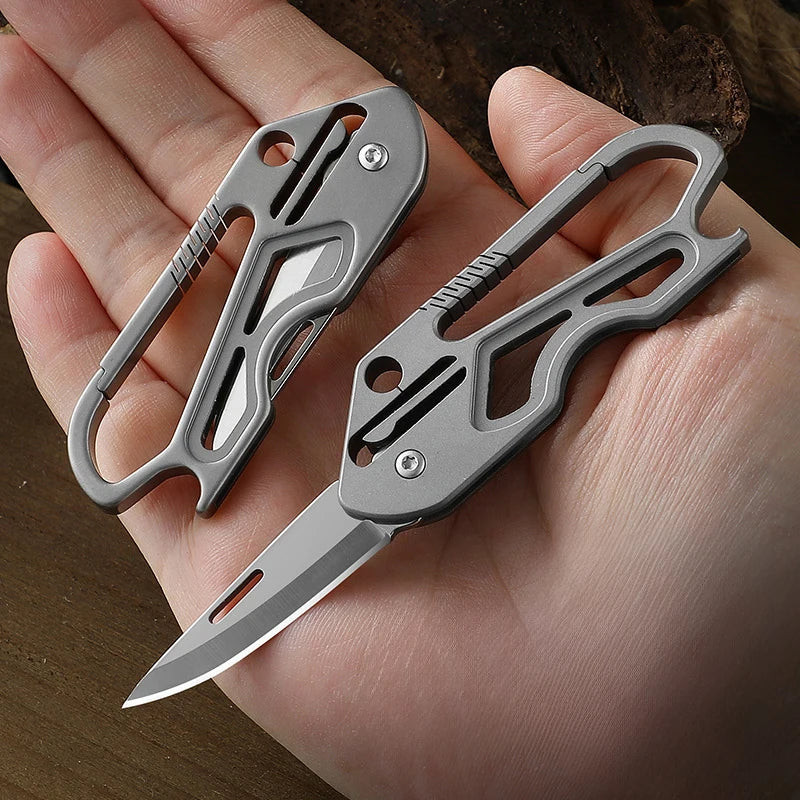 CowLost | uncategorized-yesisok-titanium-alloy-folding-keychain-knife-d2-blade |3
