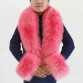 CowLost | winter-natural-fox-fur-scarf-and-cuff-set |41