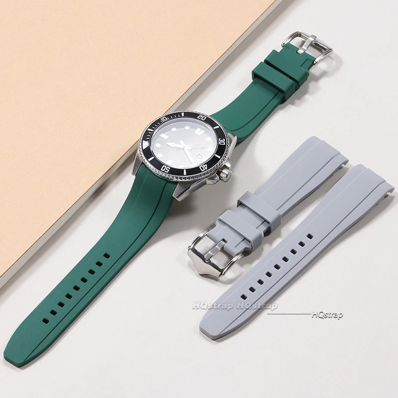 CowLost | bracelets-product_id-curved-end-silicone-watch-band-20mm-22mm-for-rolex-swatch-sport-waterproof-unisex |3
