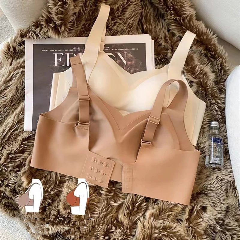 CowLost | product_id-seamless-wireless-adjustable-push-up-bra-for-small-breasts |4