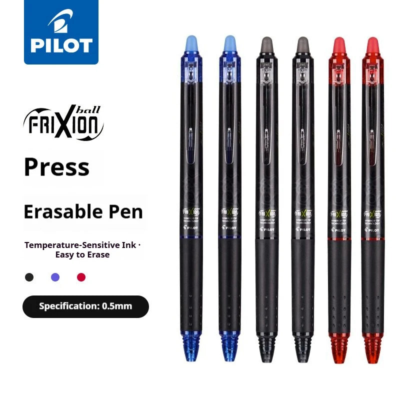 CowLost | product_id-pilot-frixion-0-5mm-retractable-erasable-gel-pens-black-red-blue-ink-for-homework-notes |1