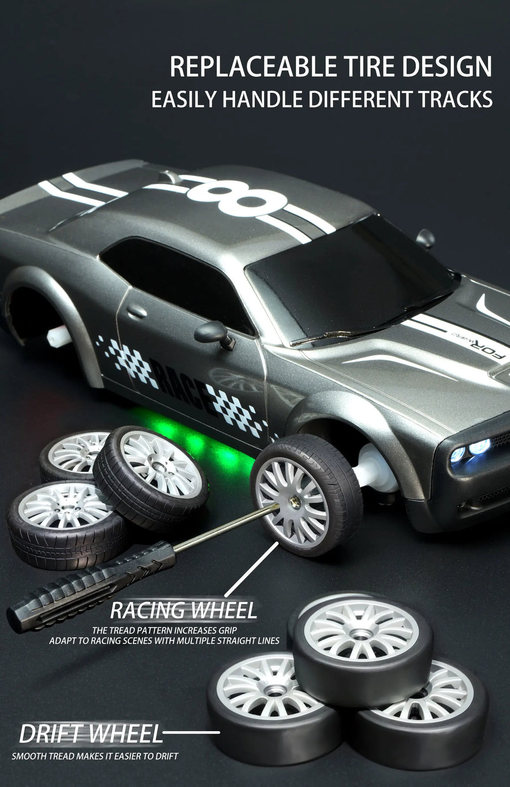 CowLost | fencing-barriers-dodge-hellcat-1-16-4wd-high-speed-remote-control-drift-car |33