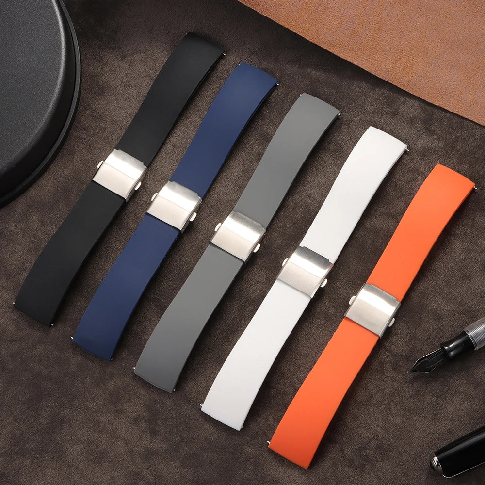 CowLost | product_id-silicone-quick-release-watch-strap-for-seiko-18-24mm-deployment-buckle-replacement |1