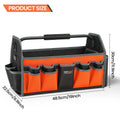 CowLost | product_id-electrician-tool-bag-with-17-pockets-steel-handle-removable-shoulder-strap |13